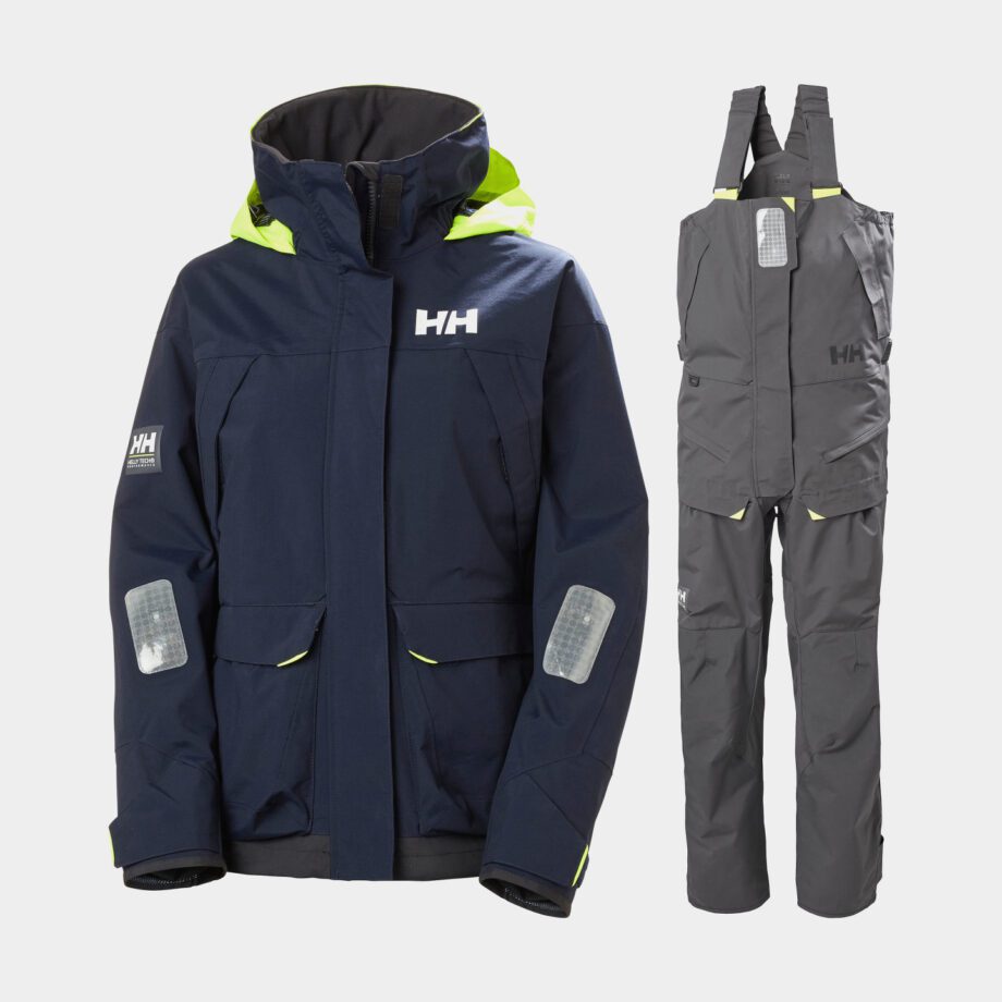 Seglarställ Helly Hansen Pier 3.0 + Skagen, Navy + Ebony, dam, X-Large
