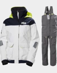 Seglarställ Helly Hansen Pier 3.0 Coastal + Skagen Offshore, White + Ebony, dam, X-Large