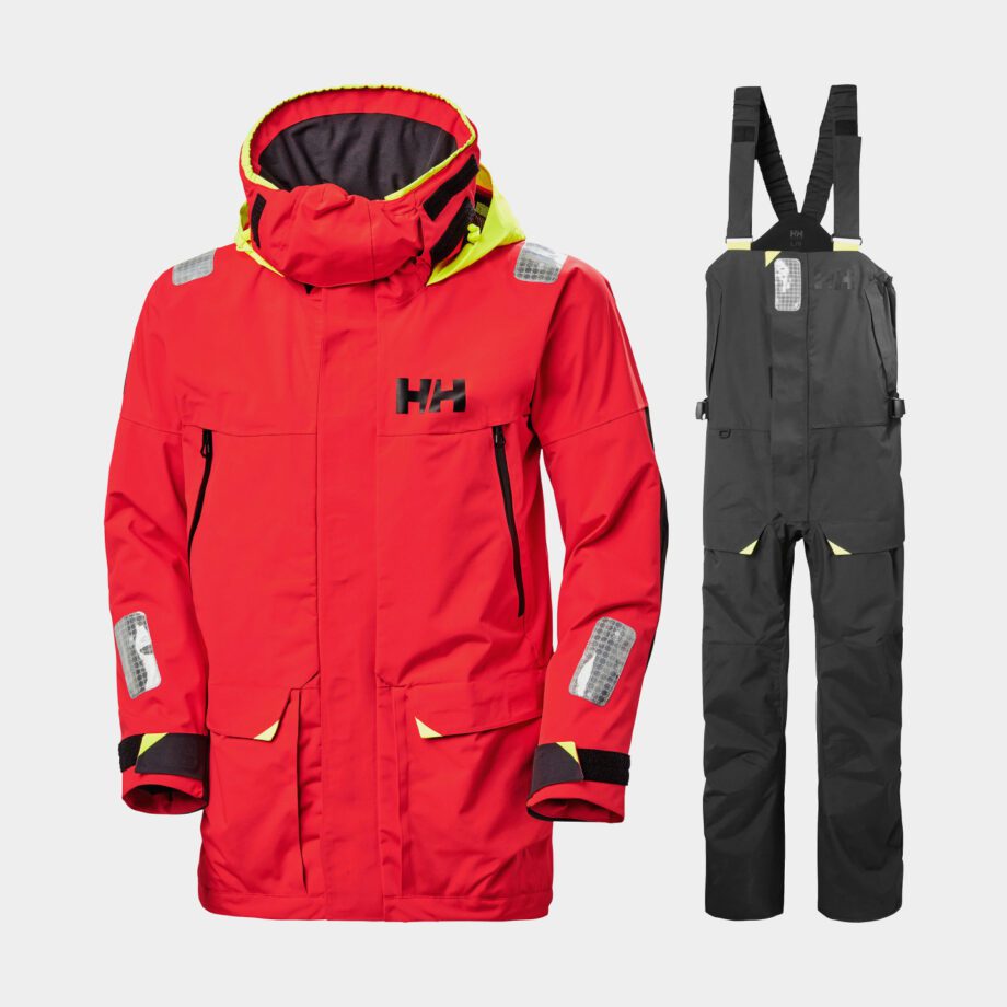 Seglarställ Helly Hansen Skagen Offshore, Alert Red + Ebony, herr, XX-Large