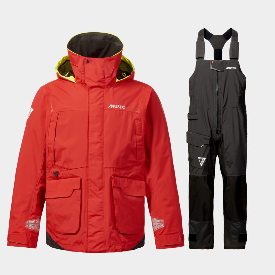 Seglarställ Musto BR1 Channel, True Red + Black, herr, X-Large