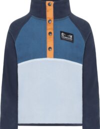 Didriksons Didriksons Kids' Monte Half Button 4 Cloud Blue