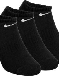 Nike Everyday Lightweight No Show Sportstrumpor 3-pack Svart - 34-38