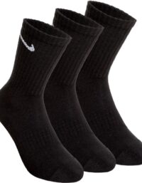 Nike Everyday Cushion Crew Sportstrumpor 3-pack Svart - 42-46