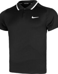 Nike Court Dri-fit Advantage Polo Herrar Svart - Xs