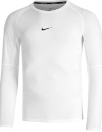 Nike Dri-fit Pro Tight Fitness Långärmat Herrar Vit - Xl