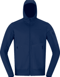 Norrøna Norrøna Men's Falketind Warm Stretch Hood Indigo Night Blue