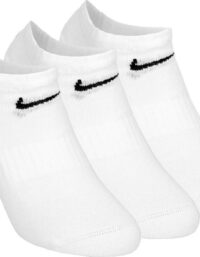 Nike Everyday Lightweight Noshow Sportstrumpor 3-pack Vit - 34-38