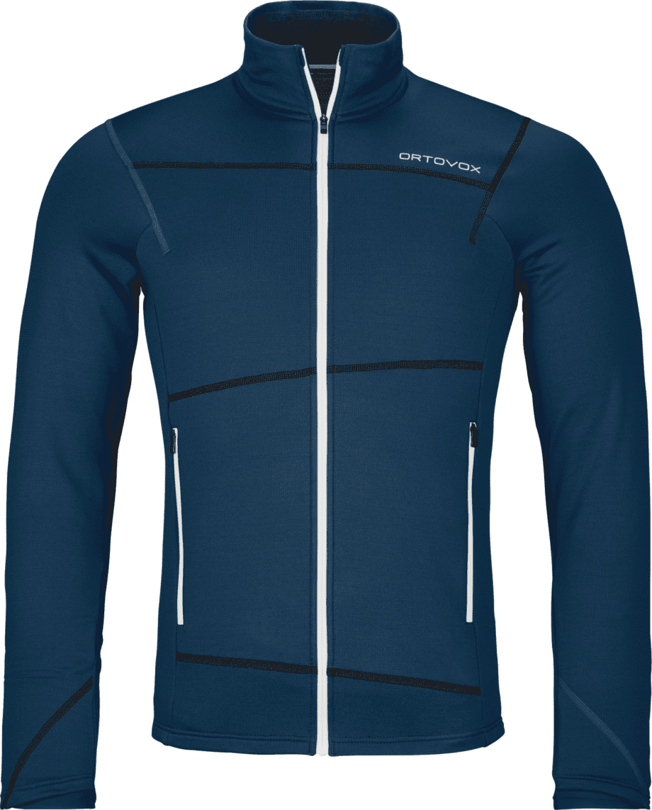 Ortovox Ortovox Men's Fleece Light Jacket Deep Ocean