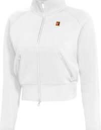 Nike Court Heritage Träningsjacka Damer Vit - Xl