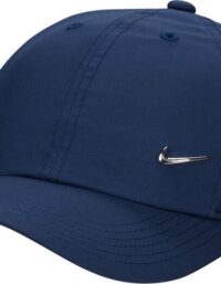 Nike Dri-fit Club Metal Swoosh Keps Barn Mörkblå