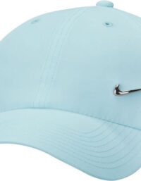 Nike Dri-fit Club Metal Swoosh Keps Ljusblå