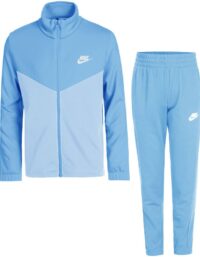 Nike Poly Fullzip Träningsoverall Barn Ljusblå - Xs