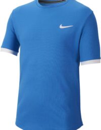 Nike Court Dry T-shirt Pojkar Ljusblå - M
