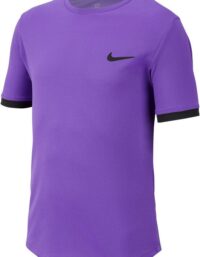 Nike Court Dri-fit T-shirt Pojkar Lila - M