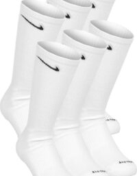 Nike Everyday Plus Cushioned Sportstrumpor 6-pack Herrar Vit