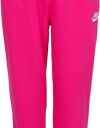 Nike Club Fleece Loose Träningsbyxa Flickor Pink - Xs