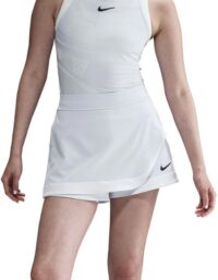 Nike Court Dri-fit Slam Kjol Damer Ljusgrå - Xs