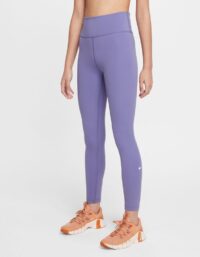 Nike Dri-fit One All Over Print Tights Flickor Syrén - S