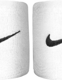 Nike Swoosh Svettband 2-pack Vit