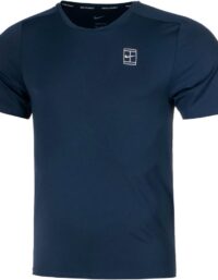 Nike Court Dri-fit Advantage T-shirt Herrar Mörkblå - L