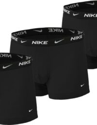 Nike Everyday Cotton Strech Trunk Boxershorts 3-pack Herrar Svart - Xl