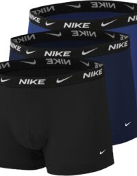 Nike Everyday Cotton Strech Trunk Boxershorts 3-pack Herrar Mörkblå - Xl