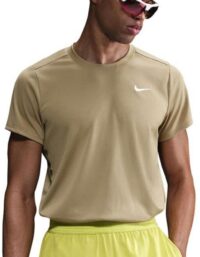 Nike Court Dry Victory T-shirt Herrar Beige - M