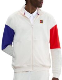 Nike Court Heritage Träningsjacka Herrar Creme - L