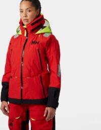 Helly Hansen Dam Ægir Race Seglarjacka 2.0 Röd L