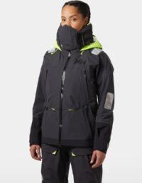 Helly Hansen Dam Ægir Race Seglarjacka 2.0 Grå XL