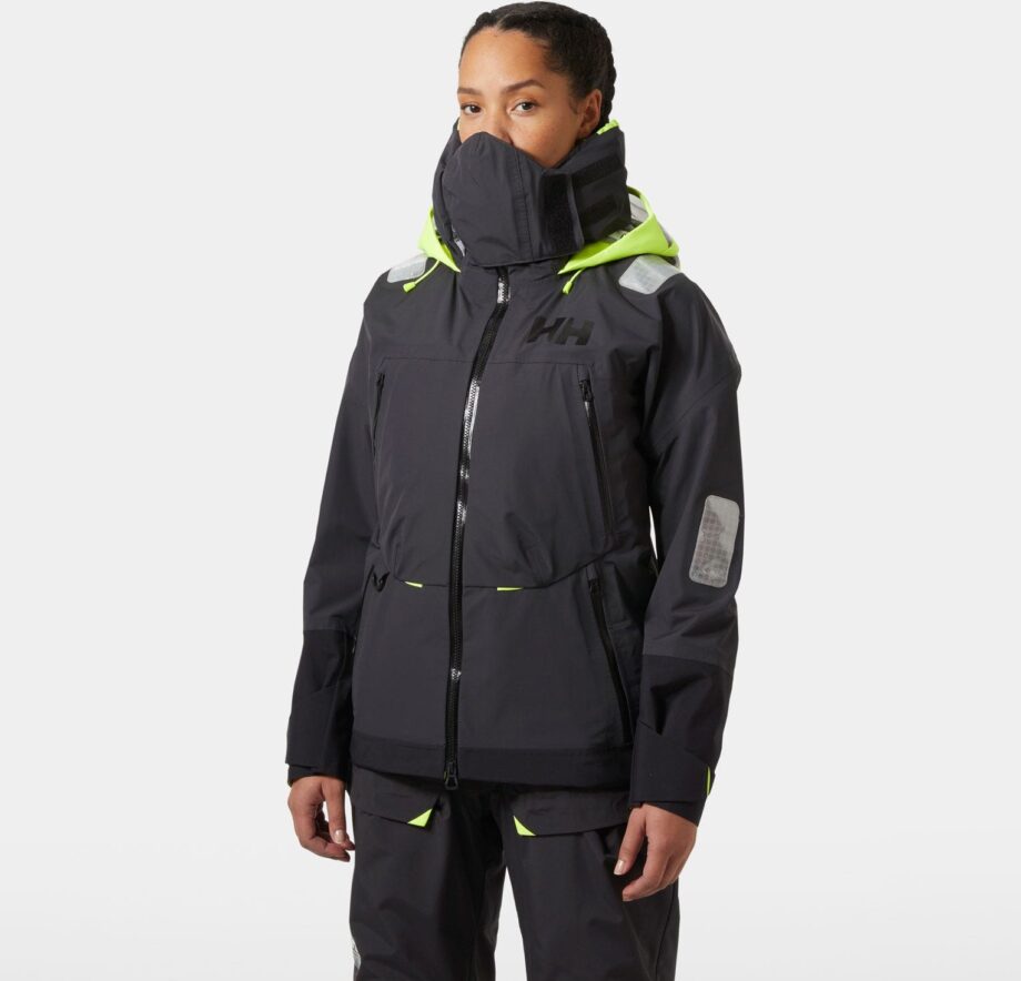 Helly Hansen Dam Ægir Race Seglarjacka 2.0 Grå XS