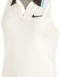 Nike Court Dri-fit Slam Linne Damer Creme - S