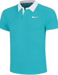 Nike Court Dri-fit Advantage Slam Polo Herrar Turkos - Xs