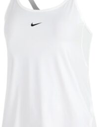 Nike One Dri-fit Strappy Linne Damer Vit - L