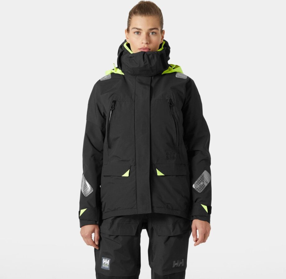 Helly Hansen Dam Skagen Offshore Seglarjacka Grå XS