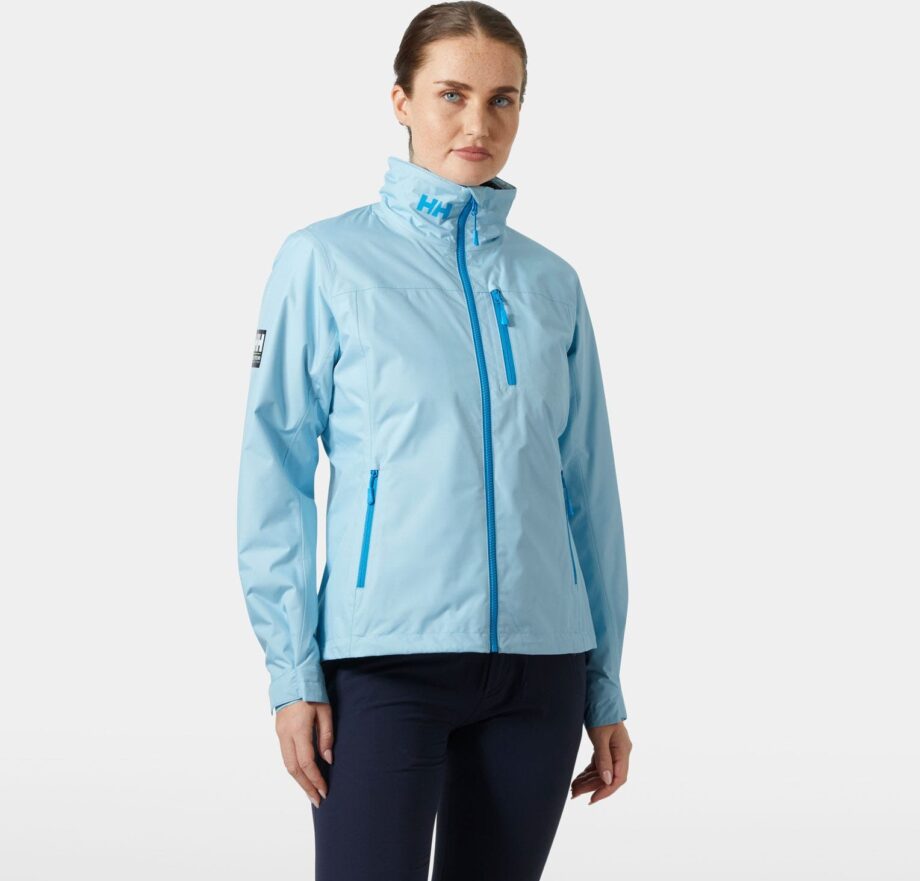 Helly Hansen Women's Crew Hooded Pile Jacket Blå XL