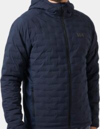 Helly Hansen Men's HP Hybrid Stretch Hooded Insulator Marinblå 2XL