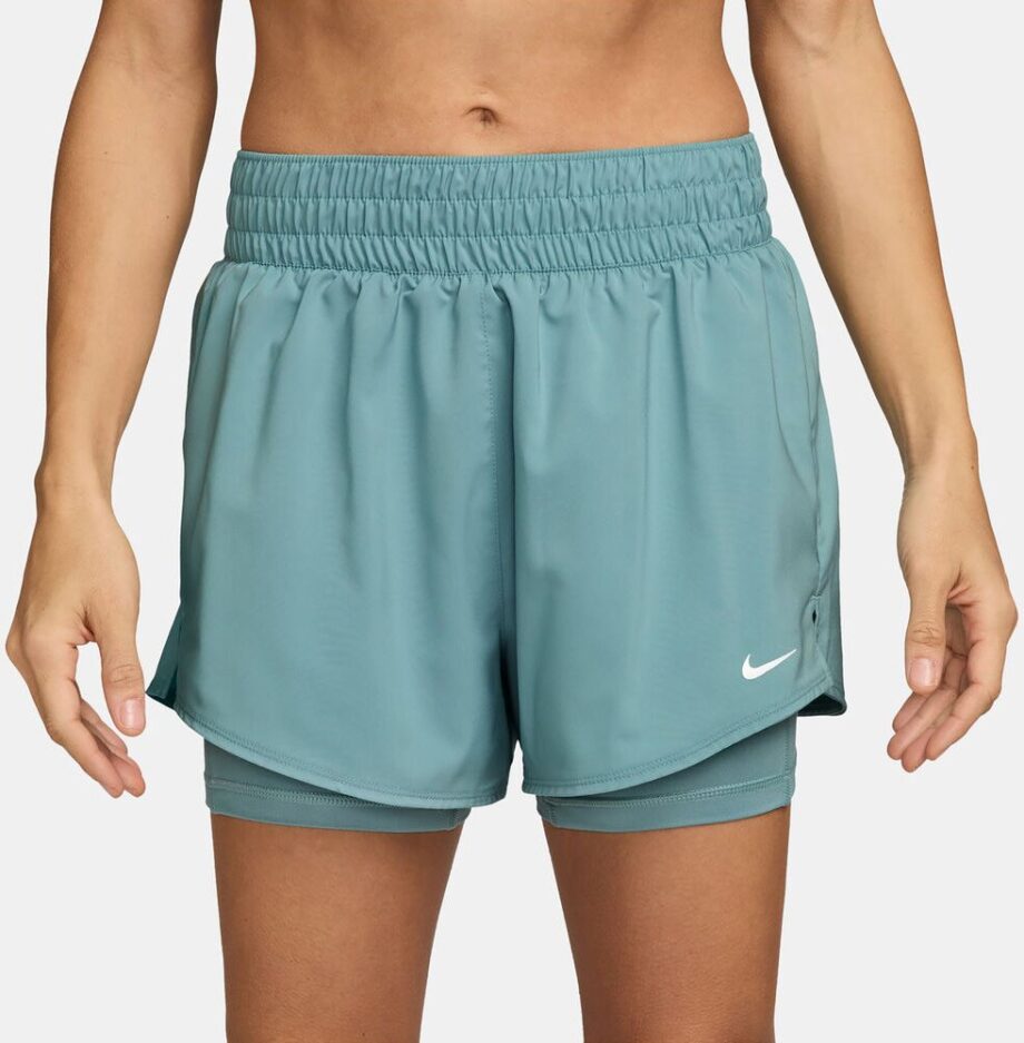 Nike One Dri-fit High Rise 3in 2n1 Shorts Damer Visdom - Xl