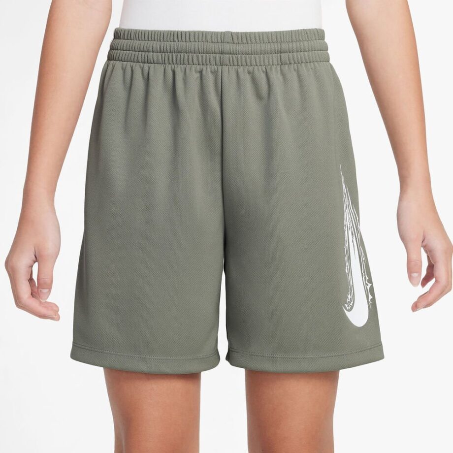 Nike Dri-fit Multi Shorts Barn Oliv - S