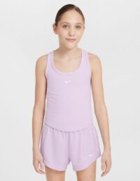 Nike Dri-fit One Linne Flickor Syrén - S