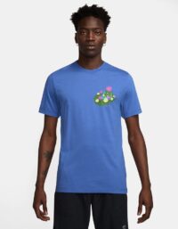 Nike Court Oc T-shirt Herrar Blå - Xxl