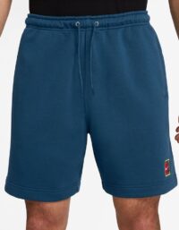 Nike Court Dri-fit Heritage Fleece Shorts Herrar Blågrå - Xxl