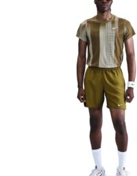 Nike Court Dri-fit Victory 7in Shorts Herrar Oliv - M