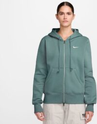 Nike Phoenix Fleece Full-zip Sweat-jacka Damer Visdom - Xs