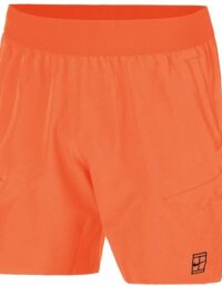 Nike Court Dri-fit Advantage 6in Shorts Herrar Orange - L