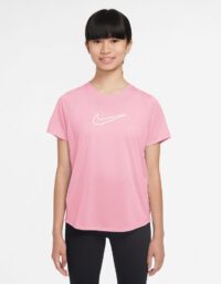 Nike Dri-fit One T-shirt Flickor Rosa - Xl