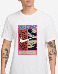 Nike Court Dri-fit T-shirt Herrar Vit - L