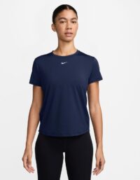 Nike One Classic T-shirt Damer Mörkblå - Xl