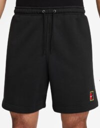 Nike Court Dri-fit Heritage Fleece Shorts Herrar Svart - L