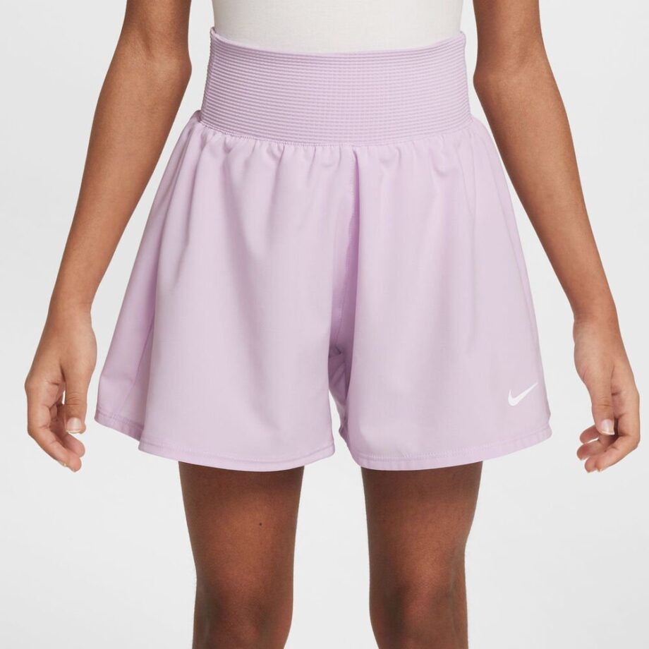 Nike Dri-fit Sport Bollshorts Flickor Syrén - L